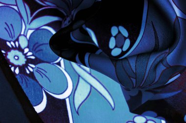 Doku, arkaplan, desen, kahverengi mavi, beyaz çiçek deseni, geometrik çizgiler. Yeni, modern renk paletini tanıtır, herhangi bir tasarıma karmaşıklık eklemeyi ideal kılar.