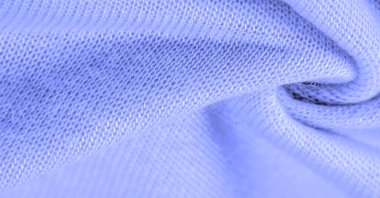 Mavi yün kumaş. Gök mavisi keçeli kumaş soyut sanat. Arkaplan dokusu, desen