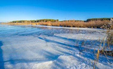Gün ışığında güzel manzaranın resimsel görüntüsü