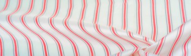 desenli, kompozit tekstil, yoğun ipek kumaş, beyaz, kırmızı ve gri çizgiler, kumaşta çizgi, dar şerit. özellik, çizgi, çizgi, çizgi, iz,