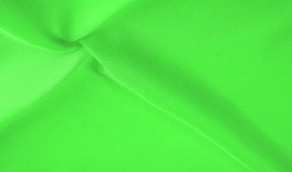 Fondo Textura Patrón Tela Seda Verde Verde Césped Virid Ternera —  Fotos de Stock