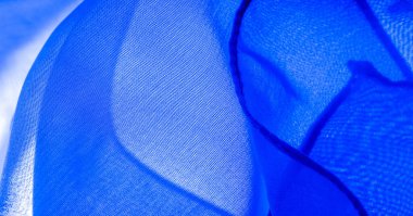 Mavi gök mavisi ipek kumaş. Hoş bir parlaklığı olan çok hafif yapışkan kumaş. Çevrimiçi projelerine zarafet katmak için mükemmel. doku arkaplanı, desen