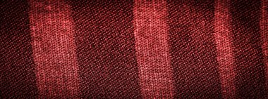 Kırmızı çizgili ipek kumaş. Yakut rengi ile soyut ipek tonlar. Kumaşta eski model. Arkaplan dokusu, dekoratif süs