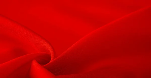 Kain Sutra Merah Kain Sutra Rubi Satin Latar Belakang Tekstur — Stok Foto