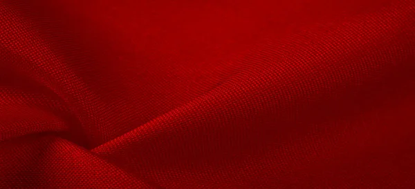 Tissu Soie Rouge Tissu Luxe Soie Satinée Rubis Fond Texture — Photo