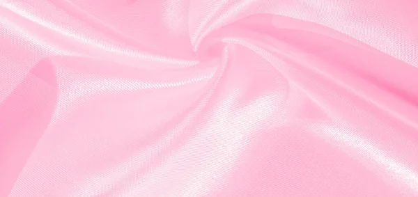 Textur Bild Vacker Silke Rosa Crepe Porslin Skapad Speciellt För — Stockfoto