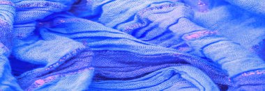 İpek kumaş, büyük mavi çizgiler, kırmızı altın şeritle ayrılmış, desen arkaplan dokusu, süs