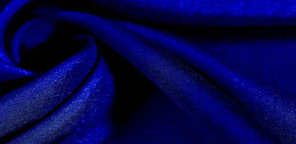 Tessuto Blu Astratto Sfondo Rosso Tessuto Naturale Cotone Texture Sfondo — Foto Stock