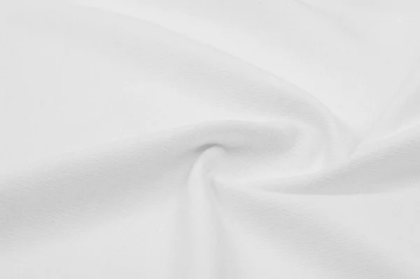 Tecido Malha Branco Abstract Pattern Textura Fundo — Fotografia de Stock