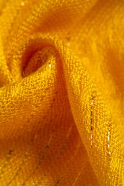 Doku, arkaplan, desen, parıltılı sarı altın kumaş, altın kripton çizgili sarı şerit, tasarımcı kumaşı