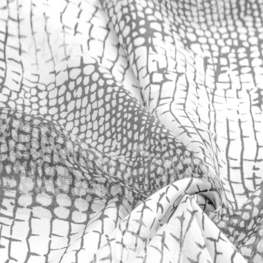 Doku. Geçmişi. Şablon. piton ipeği kumaşı, beyaz ve siyah desen, Afrika teması, fark, samur, ebon, müstehcen