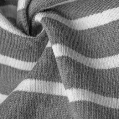  Gri ve beyaz yün çizgili kumaş, yün örgü, zarif ve kullanması hoş. Projelerin için harika. Doku, arkaplan