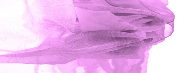 Cambric Silk Very Thin Translucent Soft Mercerized Fabric Purple Lavender — Stock Photo, Image