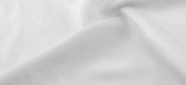 Tessuto Bianco Twill Tessuto Sottile Con Tessitura Diagonale Fili Dal — Foto Stock