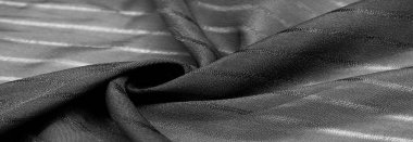 Doku, arkaplan, desen, çizgileri olan basit gri kumaş. İpliğin çıkarılması ile oluşan çizgiler,