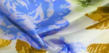 Doku desenli pamuk kumaş. Beyaz arka planda güller. Tasarımları, projeleri, duvar kağıtlarını işlemek için çok kullanışlı ve ideal. Bu kumaşla projeleriniz en iyisi olacak.