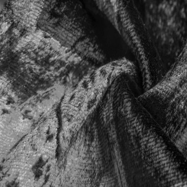  Siyah ve beyaz kadife kumaş, kalın ipek kumaş, pamuk ya da naylon bir tarafı kalın, kısa bir yığın. Doku, arkaplan, desen