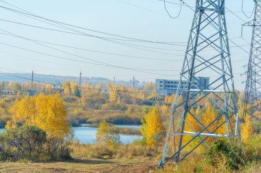 Gün ışığında güzel manzaranın resimsel görüntüsü