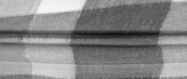 Texture Background Silk Scarf Feminine Black White Metal Stripe Scarf — Stock Photo, Image