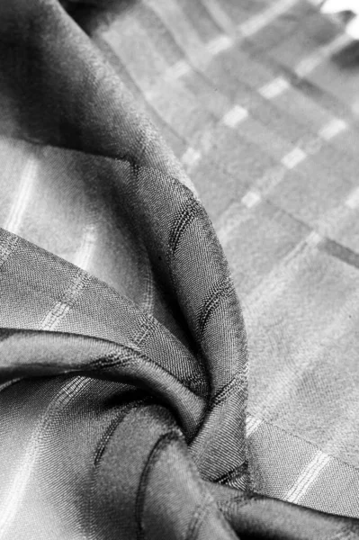 Simple Gray Fabric Lines Lines Formed Extraction Thread Texture Background — Stock Photo, Image