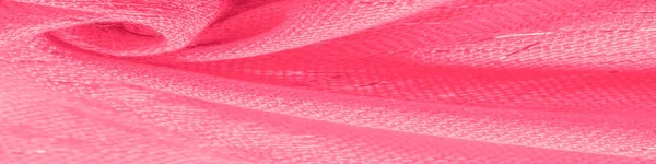 Tissu Framboises Rouges Bande Blanche Rayures Argentées Tissu Design Texture — Photo