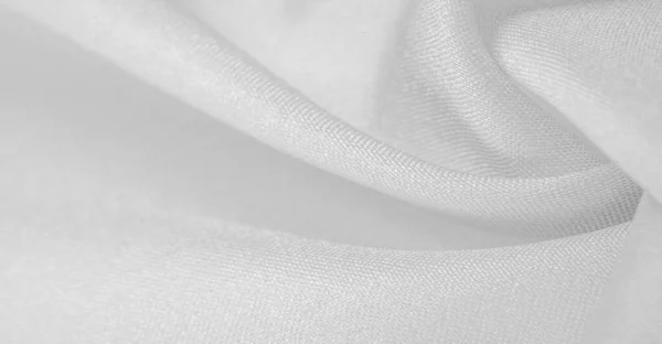 Seda Blanca Seda Blanca Elegante Lisa Textura Lujosa Tela Del — Foto de Stock