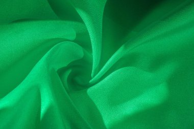 Yeşil ipek kumaş, açık yeşil Düşes ipek saten kumaş. Gerçekten çok güzel ipek kumaş ve saten bir parıltı. Doku