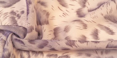 Afrika tarzı kahverengi ipek kumaş. Tasarımcı, doku deseni, arkaplan koleksiyonu.