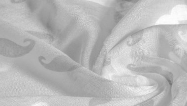 beyaz ipek kumaş boyalı bıyık, doku, arkaplan, desen