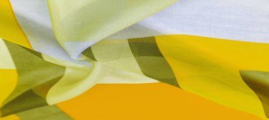 İpek kumaş, çok renkli grunge sarı gri beyaz. bohem baskı, doku, arkaplan, desen