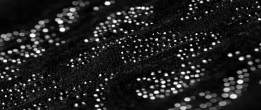 Işığı kırmak için camlı taşlı siyah ipek. desen arkaplan, desen kartpostal