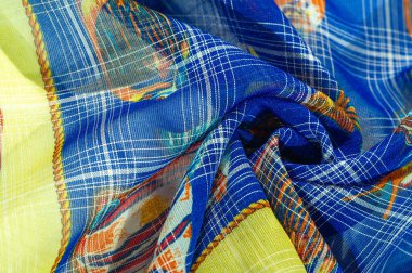 arkaplan dokusu, desen koleksiyonu, lacivert ipek kumaş, mercan resifli balık, çocuk sanatı