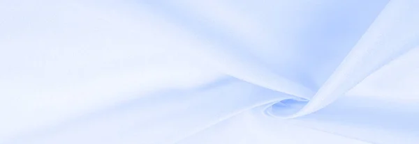 Lichtblauwe Zijde Geweven Zijde Blauwe Turkoois Getextureerde Achtergrond Toon Textuur — Stockfoto