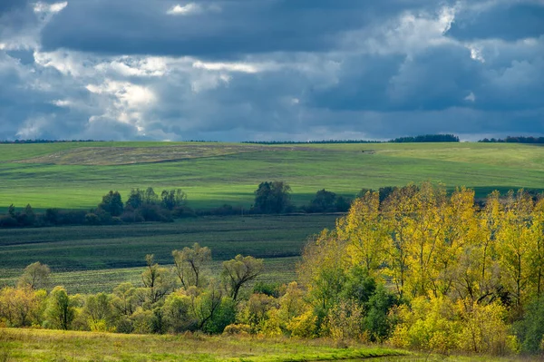 Pittoresk Utsikt Över Höstlandskapet Dagsljus — Stockfoto