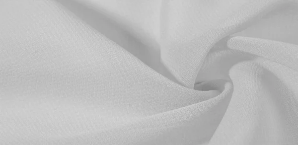 Hafif Mat Parıltılı Ipek Beyaz Kumaş Tasarımlarınız Aksanlarınız Duvar Kağıtlarınız — Stok fotoğraf