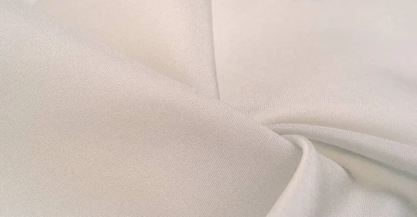 Stål Mjuk Grädde Silke Kombination Bomull Och Silke Med Bakgrund — Stockfoto