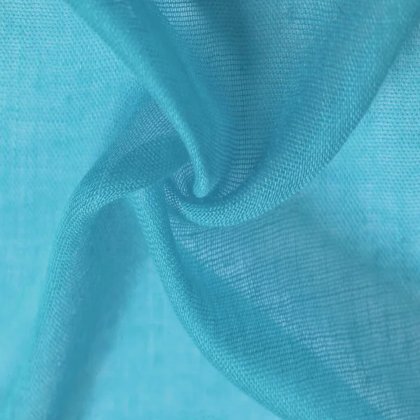 Silkesväv Blått Smidig Elegant Blå Silke Eller Lyxig Satin Tyg — Stockfoto