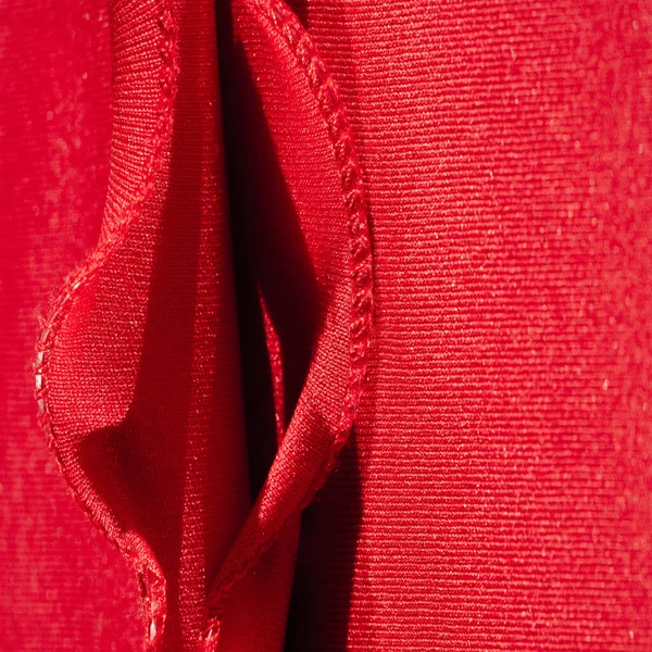 Czerwony Jedwab Jako Abstrakcyjne Tło Można Wykorzystać Fakturę Luksusowego Czerwonego — Zdjęcie stockowe