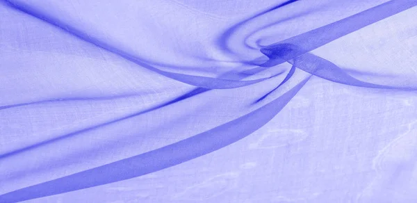 Textura Tecido Seda Azul Suave Elegante Seda Azul Textura Acetinada — Fotografia de Stock