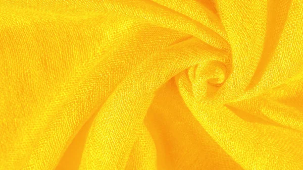 Textura Fondo Patrón Postal Amarillo Cítrico Esta Seda Excepcionalmente Suave — Foto de Stock