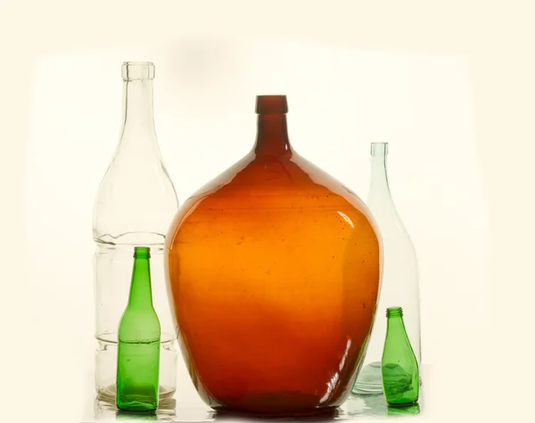 Texture of the bottle — Stock Photo, Image