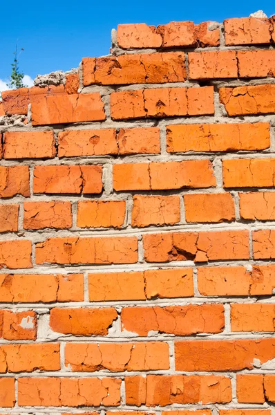 Textura de parede de tijolos . — Fotografia de Stock