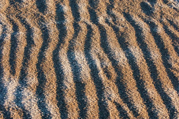 Textuur Van Het Zand Zand Wilde Natuur — Stockfoto