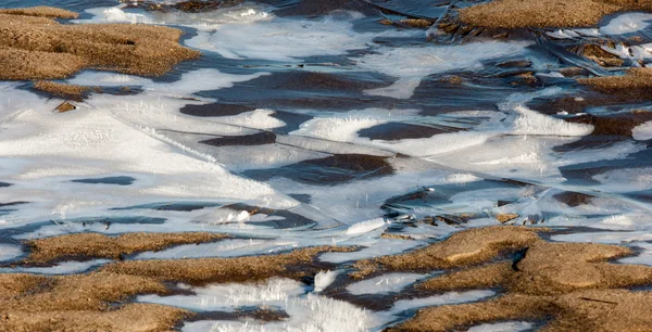 Consistenza Della Sabbia Sabbia Nella Natura Selvaggia — Foto Stock