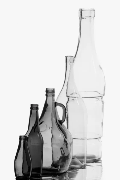 Bottles texture — Stock Photo, Image