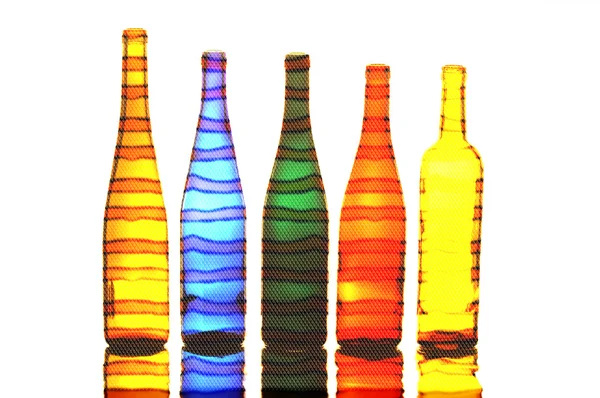 Textura láhve — Stock fotografie