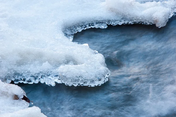 Текстурный лёд — стоковое фото