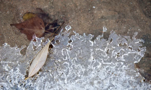 水の氷石のテクスチャ — ストック写真