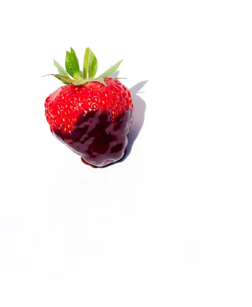 Fraises couvertes de chocolat — Photo