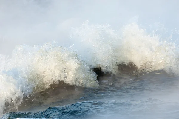 Текстура Водної Хвилі Фотографується Природі — стокове фото
